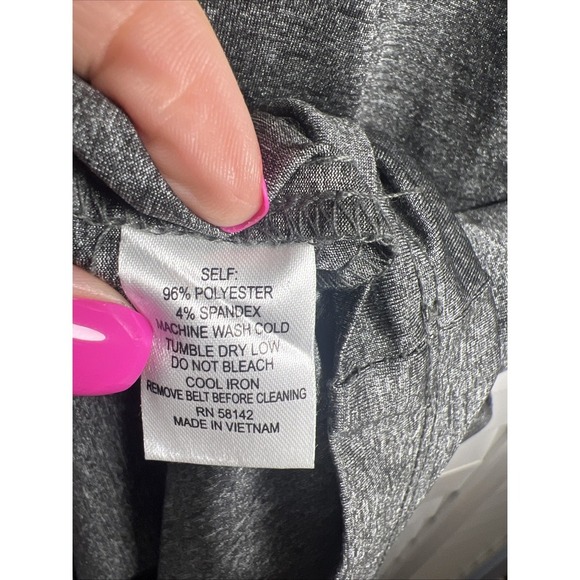 London Times Capelet Stretch Dress Women's Size 12 Gray NWT - Picture 5 of 7